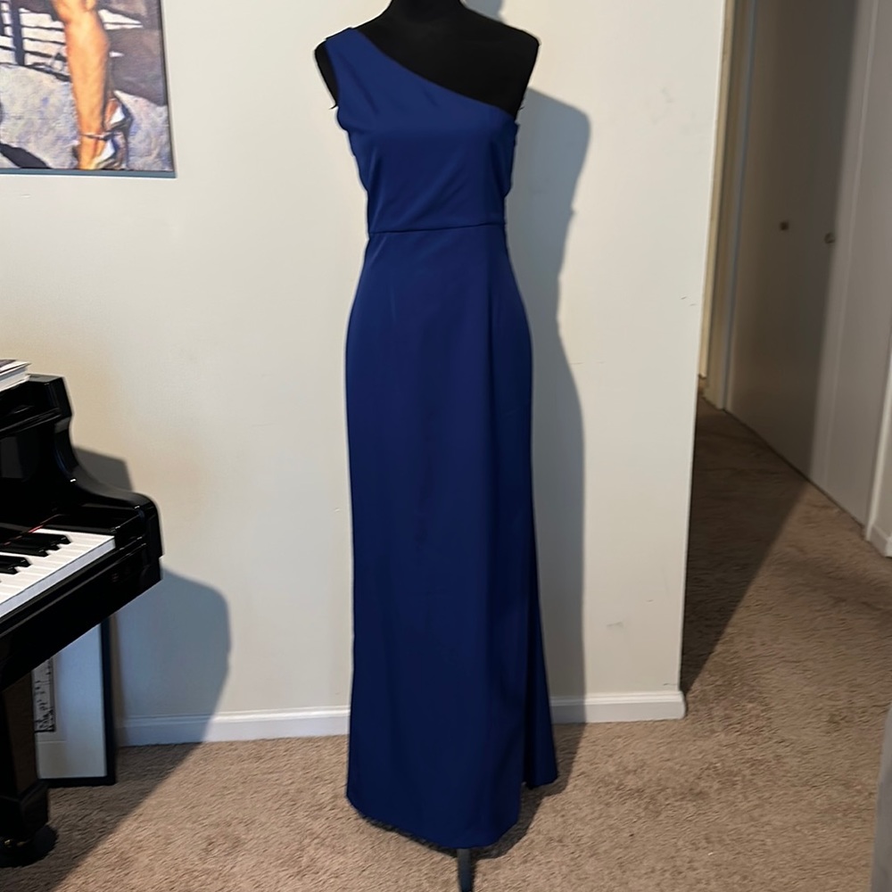 Blue gown